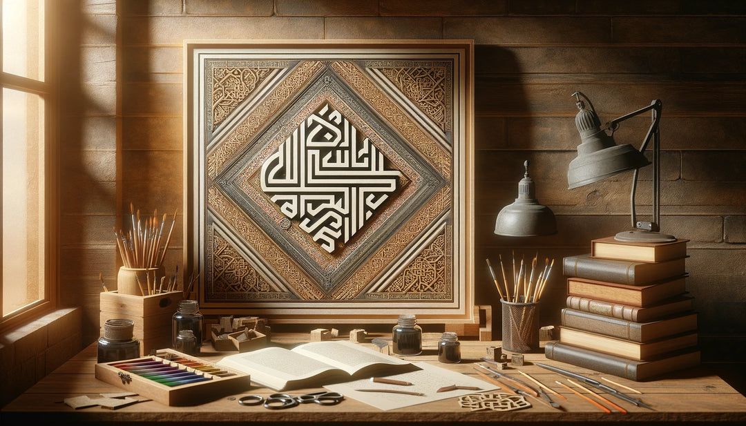 kufic calligraphy, kufi, kufic art, islamic calligraphy, arabic art