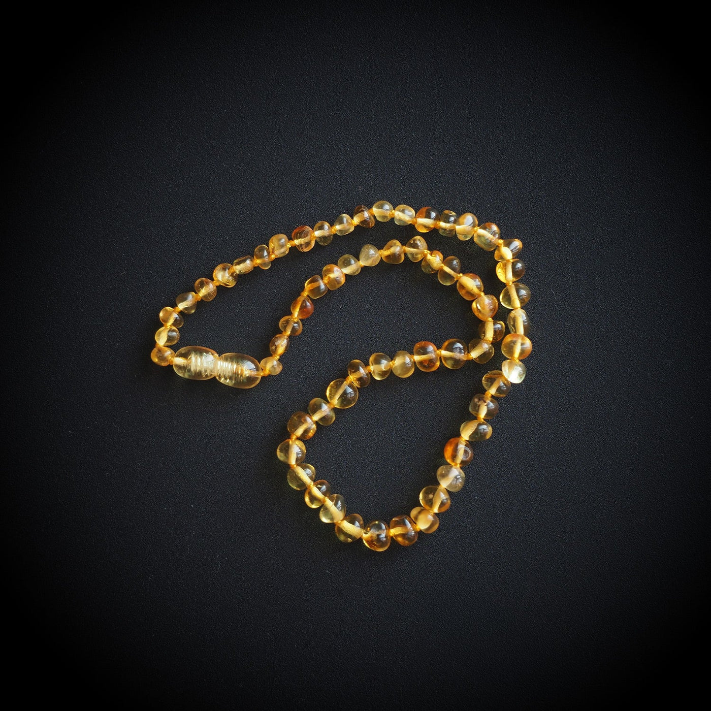 Natural Amber Necklace for Children - WAMT052