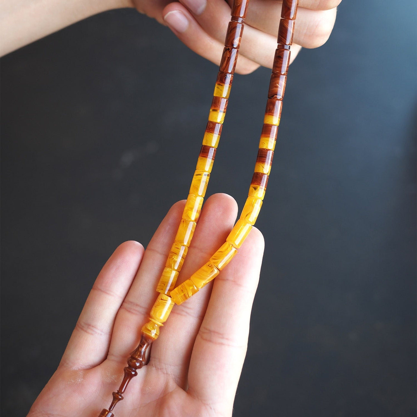 Custom Cast Full-Cut Catalin Tasbeeh – WATE052