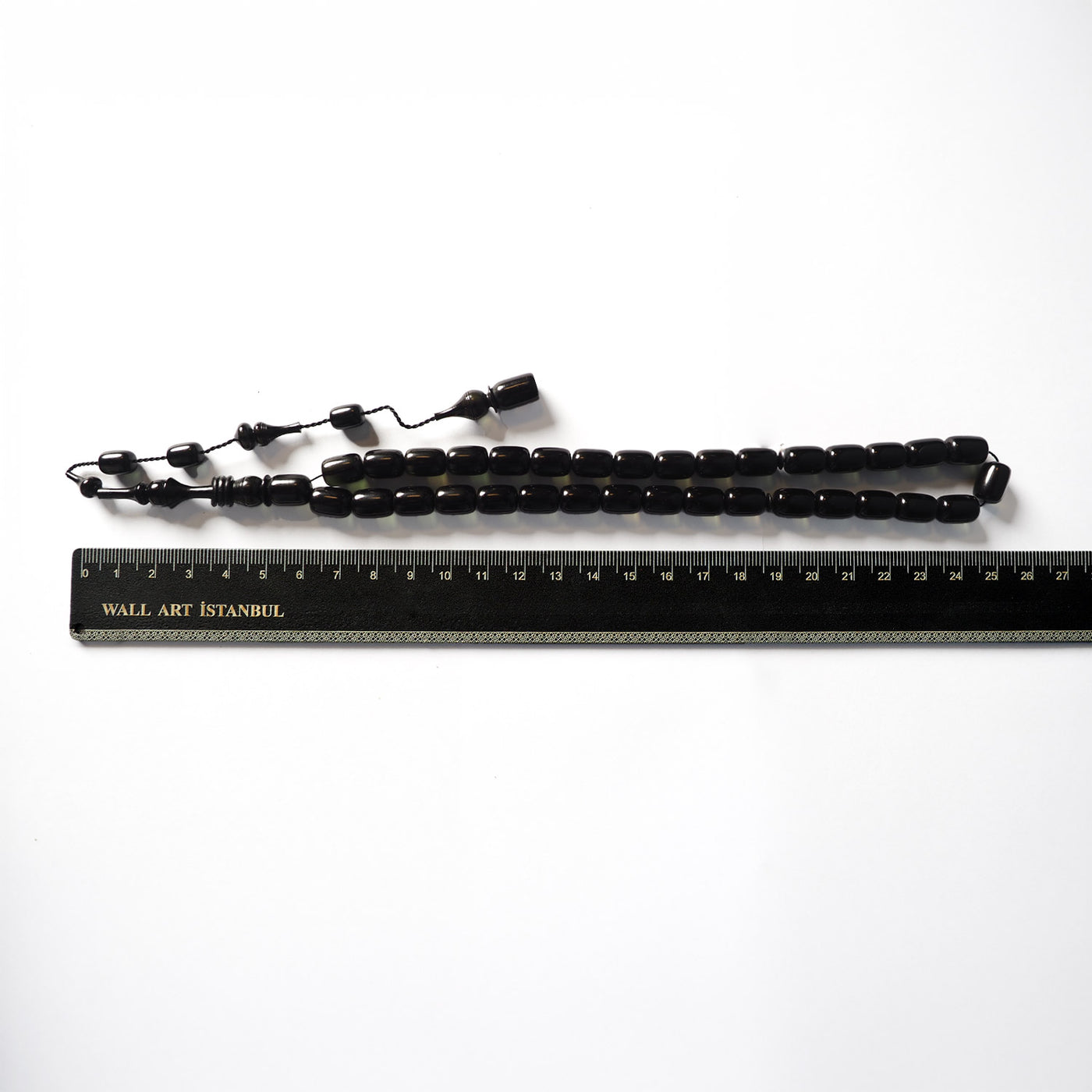 Handcrafted Pressed Fire Amber Tasbeeh – WATD084