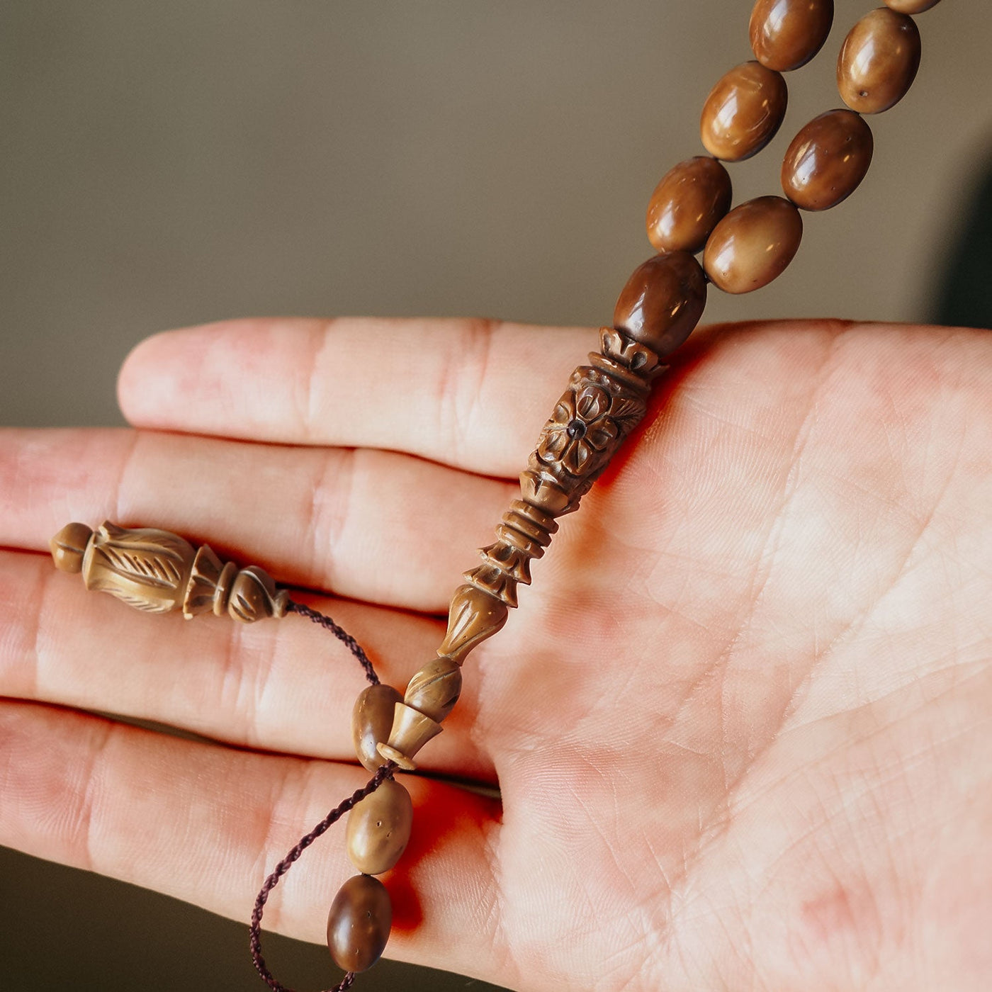 Special Imam Bead Carved Kuka Tasbeeh – WATD076