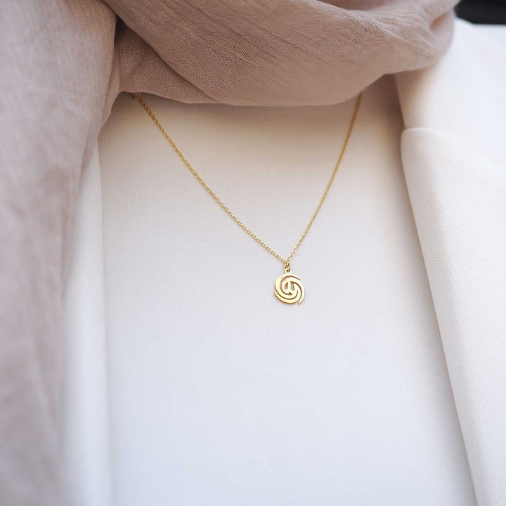 Allah Written Silver Necklace - WAMT015