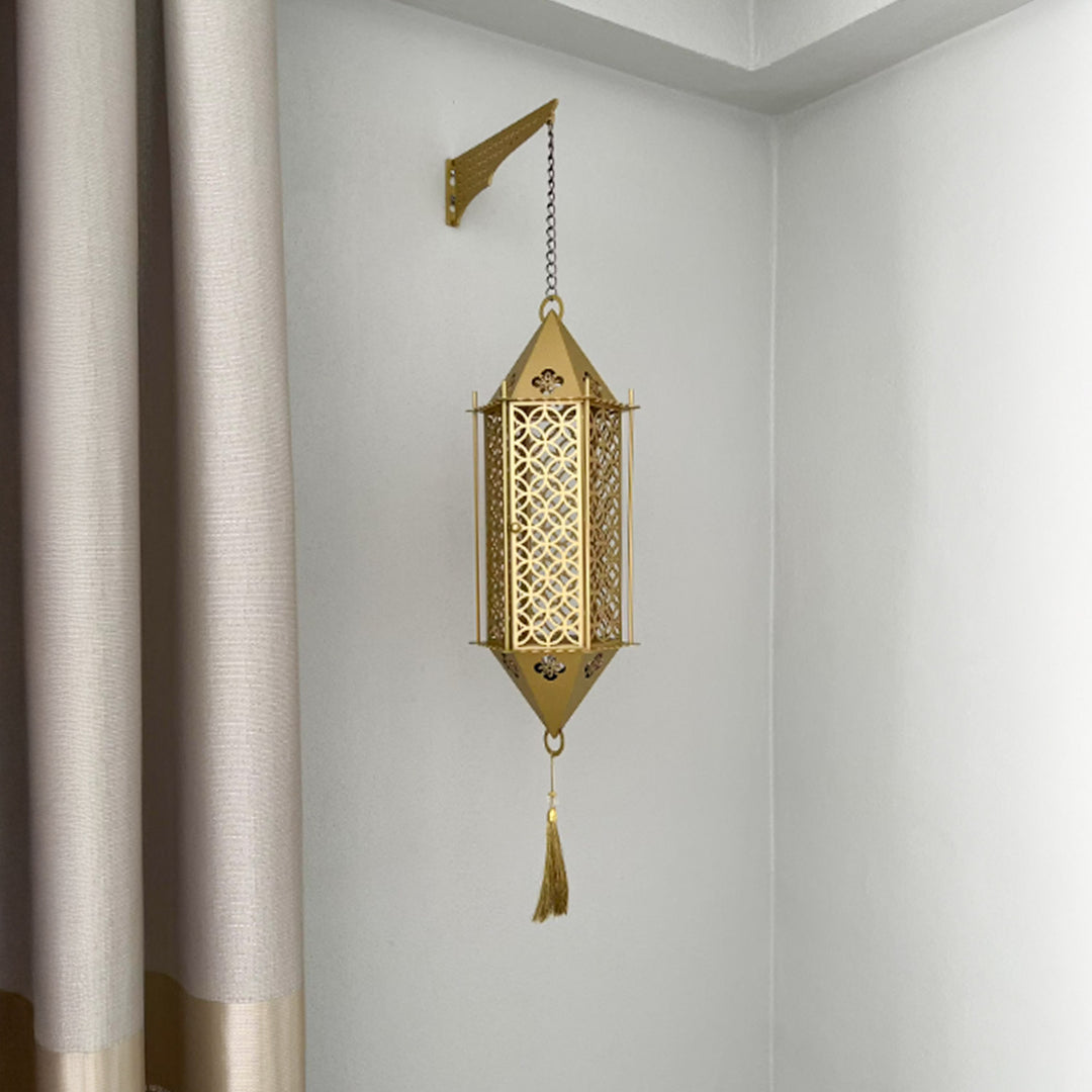 Metal Candle Holder for Wall - WAMH120