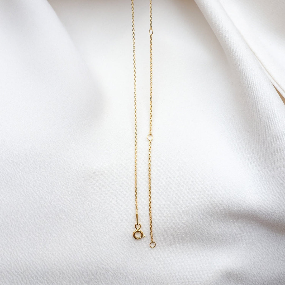Alhamdulillah Written Silver Necklace - WAMT009