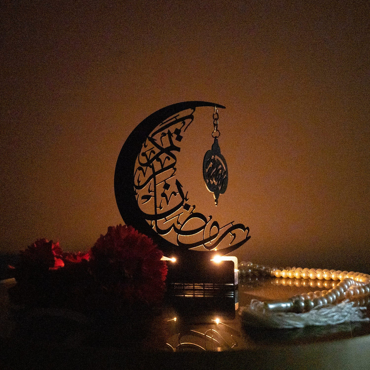 SALE - Ramadan Mubarak Metal Candle Holder - WAMH009