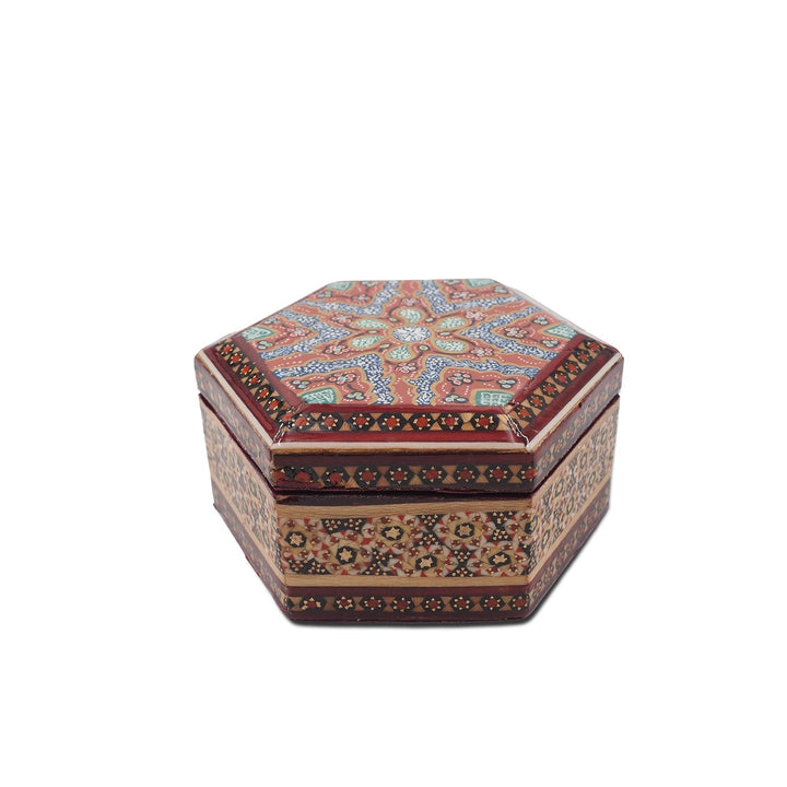 Handcrafted Hatem Inlaid Wooden Decorative Box - WAAH290