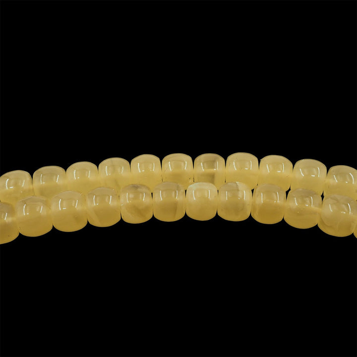 Master-Crafted 99-Bead Natural Amber Tasbeeh - WATD855