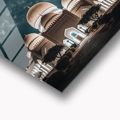 Sheikh Zayed Grand Mosque Glass Islamic Wall Art - WTC010