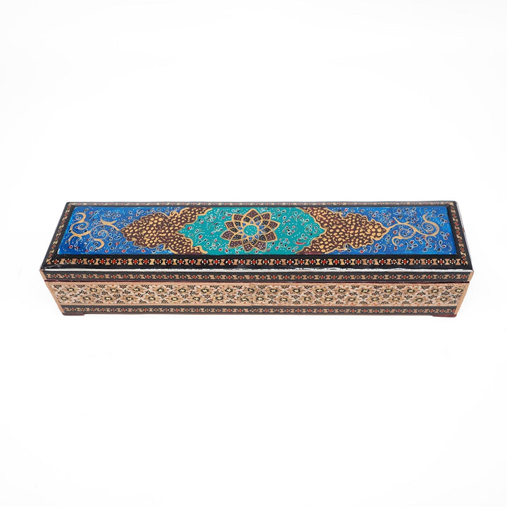 Hatem-Inlaid Wooden Box - WAAH025