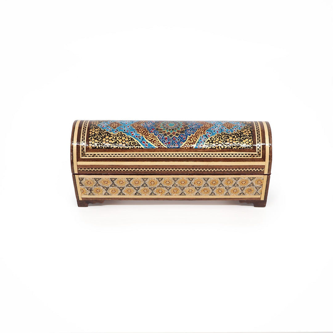 Hatem-Inlaid Wooden Box - WAAH027