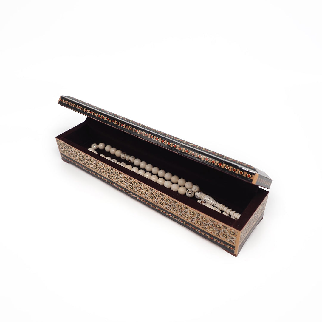 Hatem-Inlaid Wooden Box - WAAH033