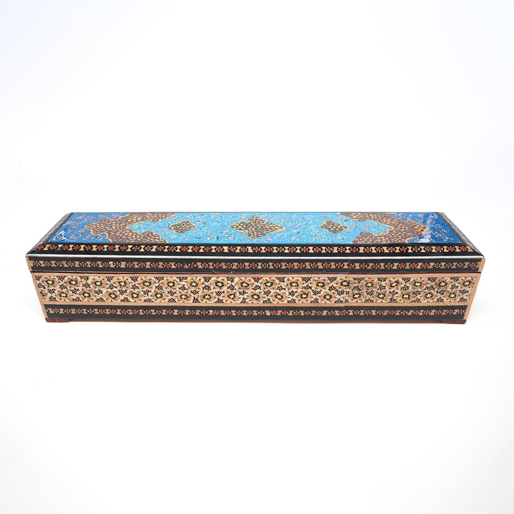 Hatem-Inlaid Wooden Box - WAAH033