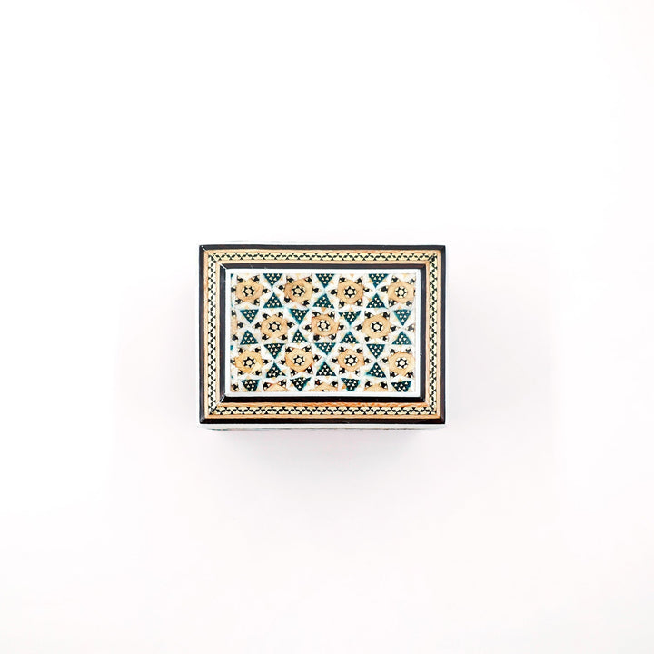 Hatem-Inlaid Wooden Box - WAAH034