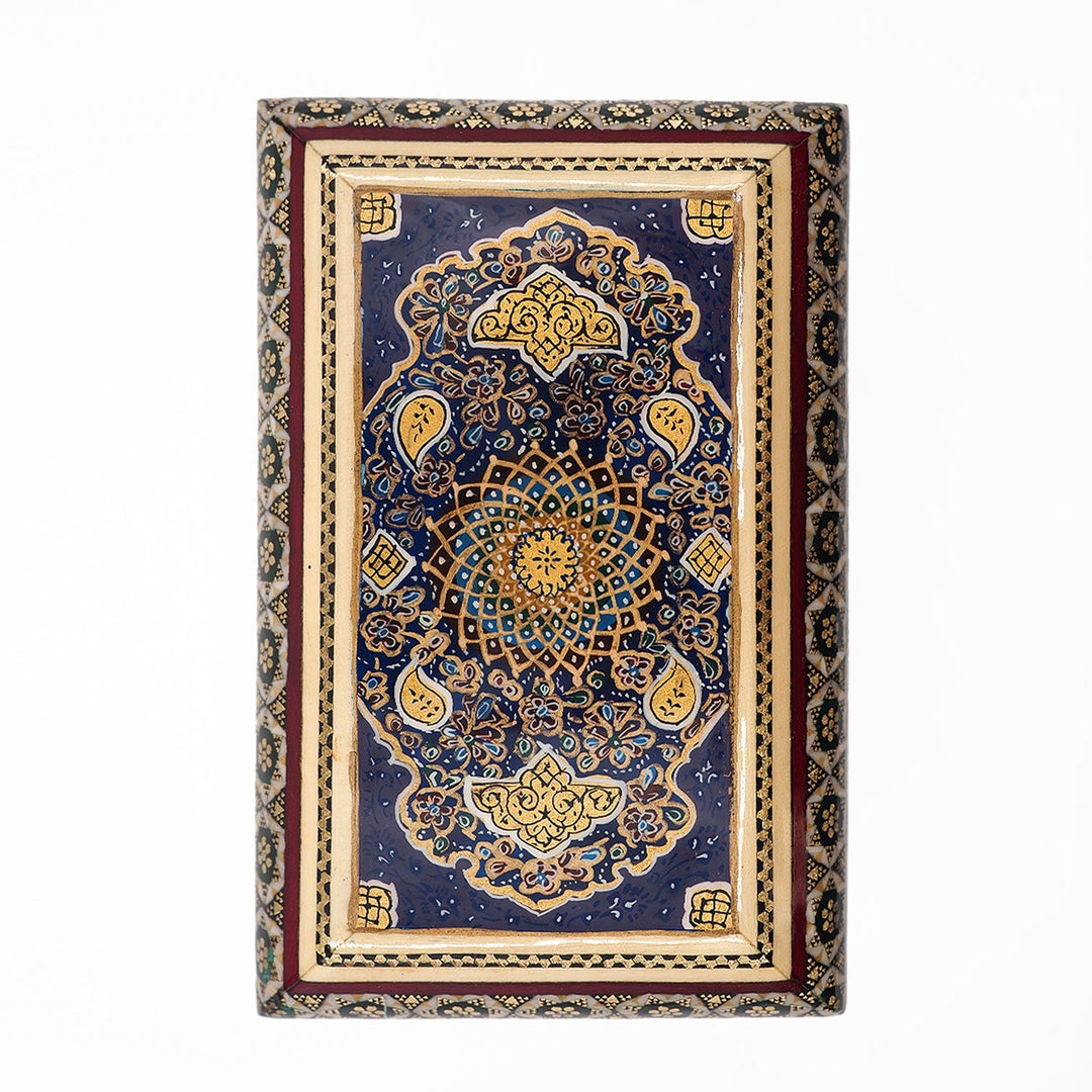 Handmade Hatem-Inlaid Wooden Decorative Box – WAAH156
