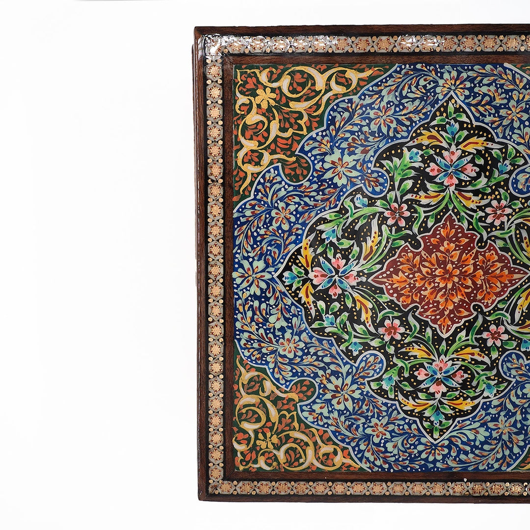 Handmade Hatem-Inlaid Wooden Decorative Box – WAAH157