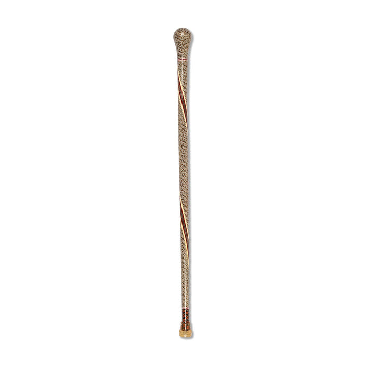 Handmade Hatem-Inlaid Wooden Walking Cane – WAAH185