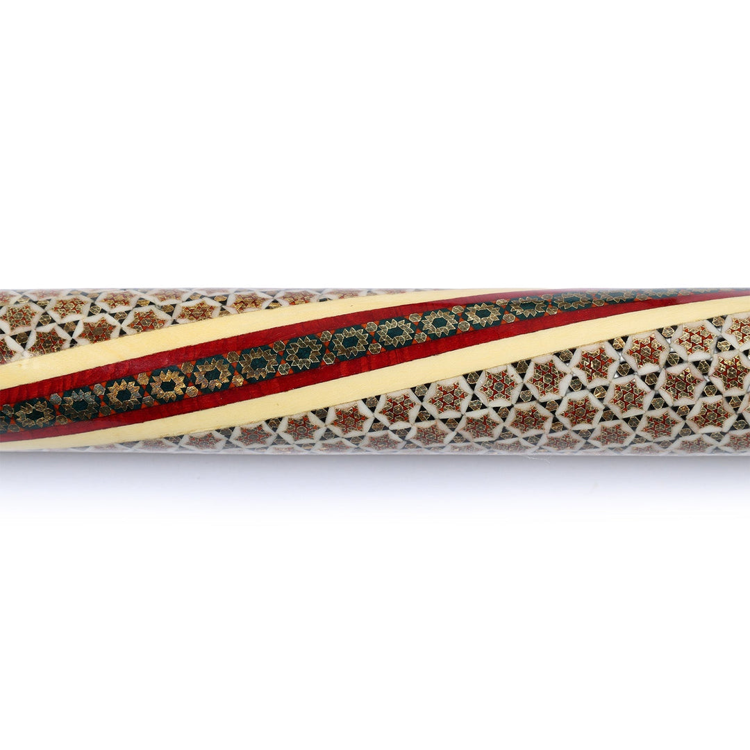 Handmade Hatem-Inlaid Wooden Walking Cane – WAAH185