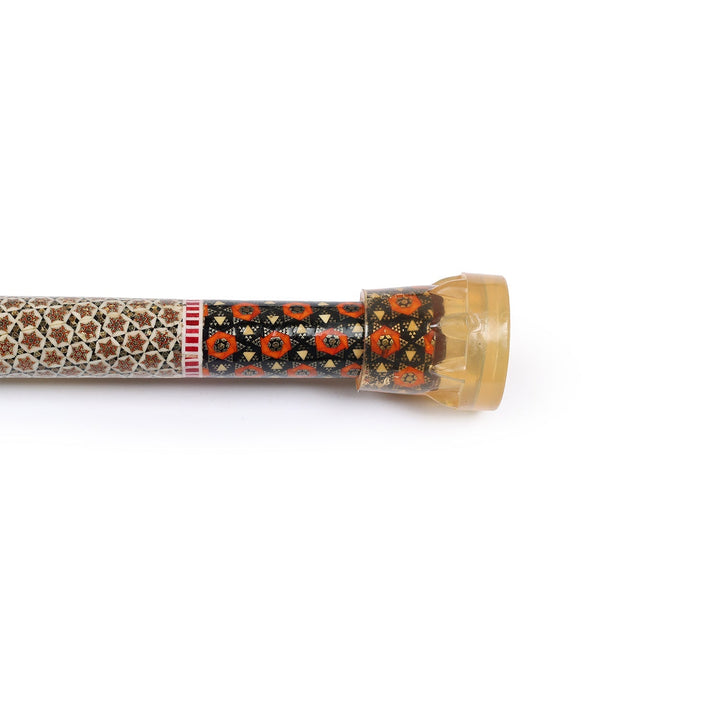 Handmade Hatem-Inlaid Wooden Walking Cane – WAAH186