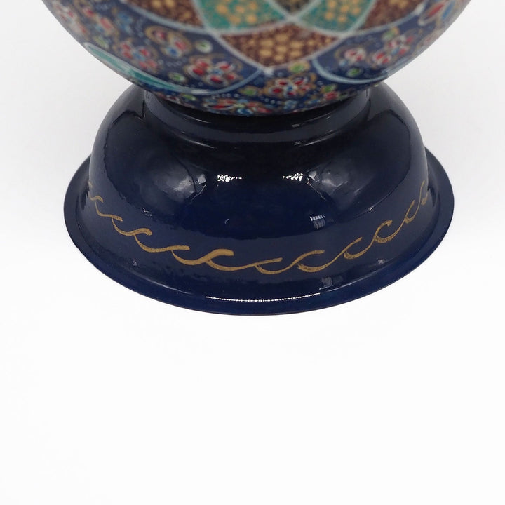 Hand-Embellished Natural Ostrich Egg Ornament – WAAH201