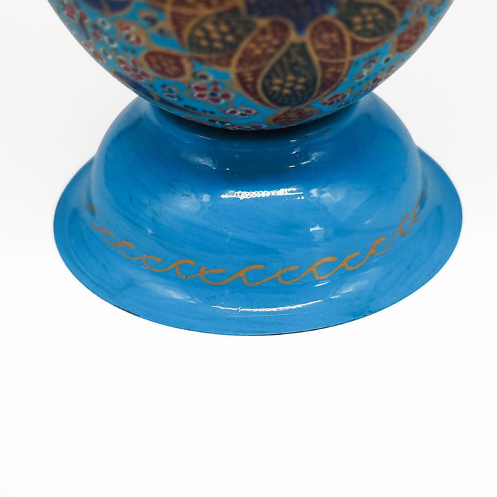 Hand-Embellished Natural Ostrich Egg Ornament – WAAH211