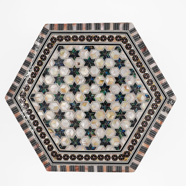 Handcrafted Mother-of-Pearl Inlaid Wooden Box - WAAH244