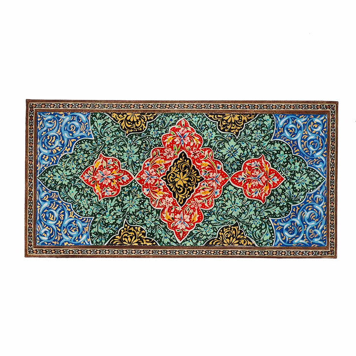 Handcrafted Hatem-Inlaid Wooden Box - WAAH273