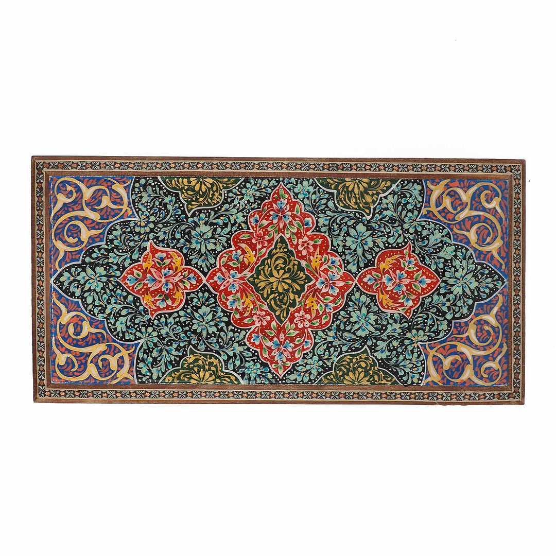 Handcrafted Hatem-Inlaid Wooden Box - WAAH277