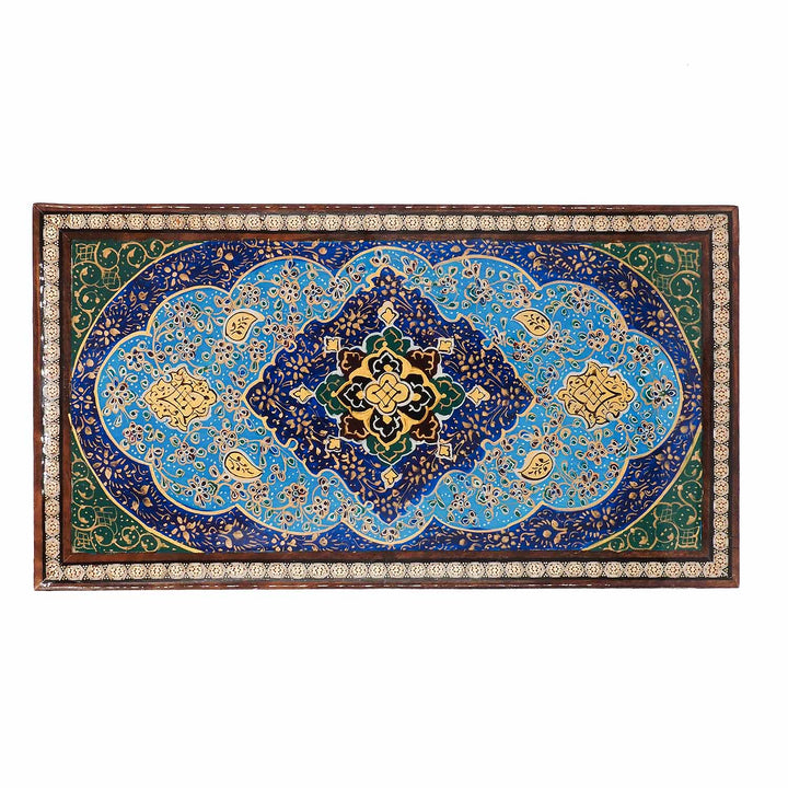 Handcrafted Hatem-Inlaid Wooden Box - WAAH280