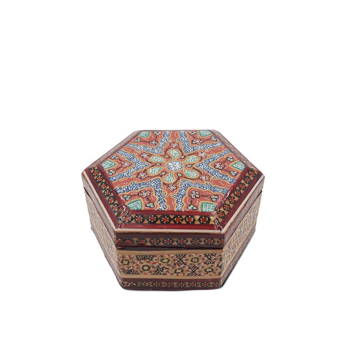 Handcrafted Hatem Inlaid Wooden Decorative Box - WAAH290