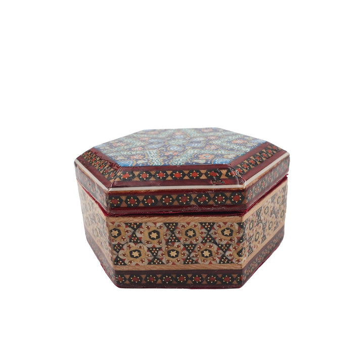 Handcrafted Hatem Inlaid Wooden Decorative Box - WAAH292