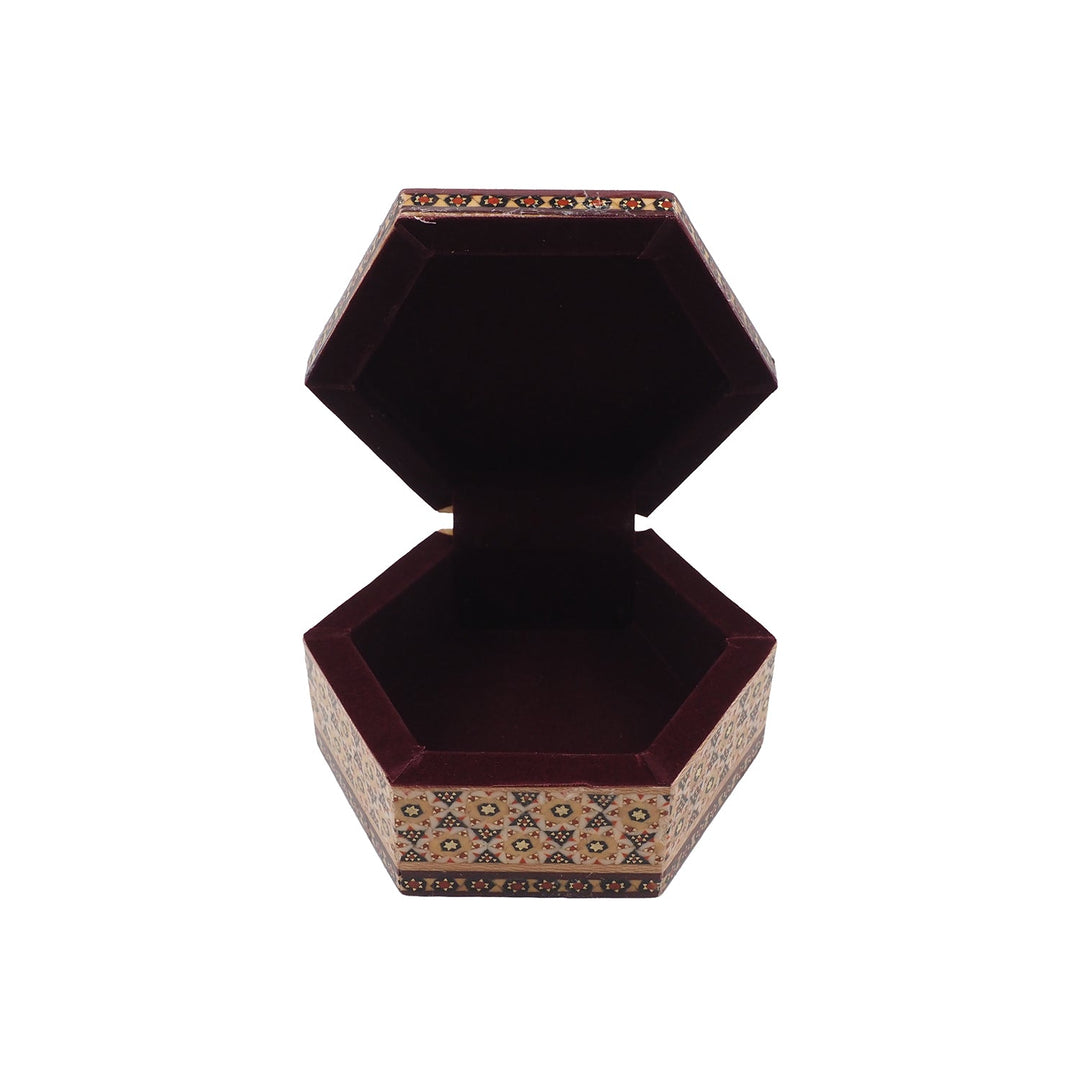 Handcrafted Hatem Inlaid Wooden Decorative Box - WAAH294