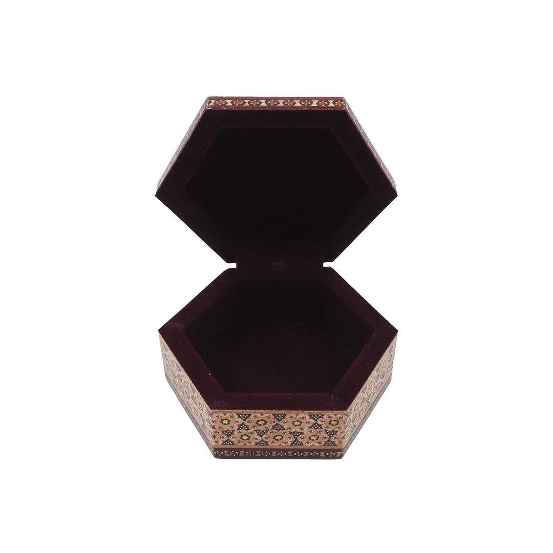Handcrafted Hatem Inlaid Wooden Decorative Box - WAAH295
