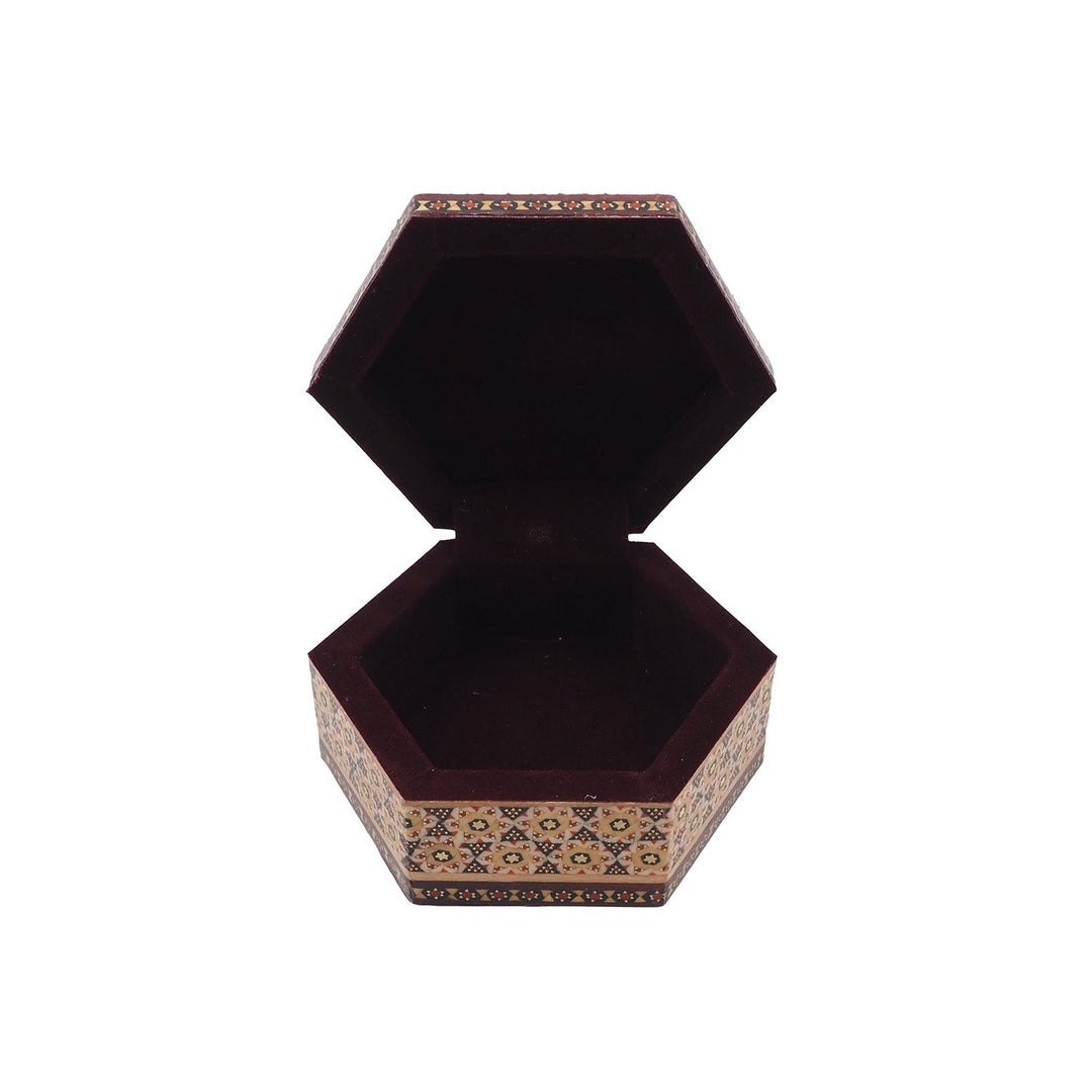 Handcrafted Hatem Inlaid Wooden Decorative Box - WAAH302
