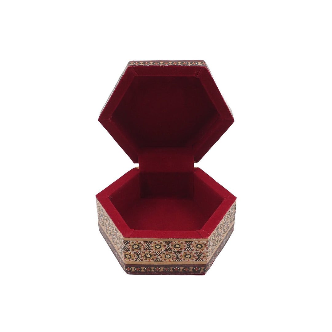 Handcrafted Hatem Inlaid Wooden Decorative Box - WAAH305