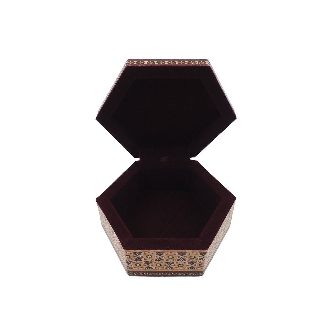 Handcrafted Hatem Inlaid Wooden Decorative Box - WAAH306