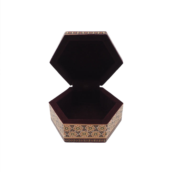 Handcrafted Hatem Inlaid Wooden Decorative Box - WAAH307