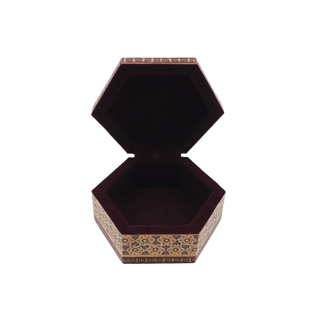 Handcrafted Hatem Inlaid Wooden Decorative Box - WAAH309