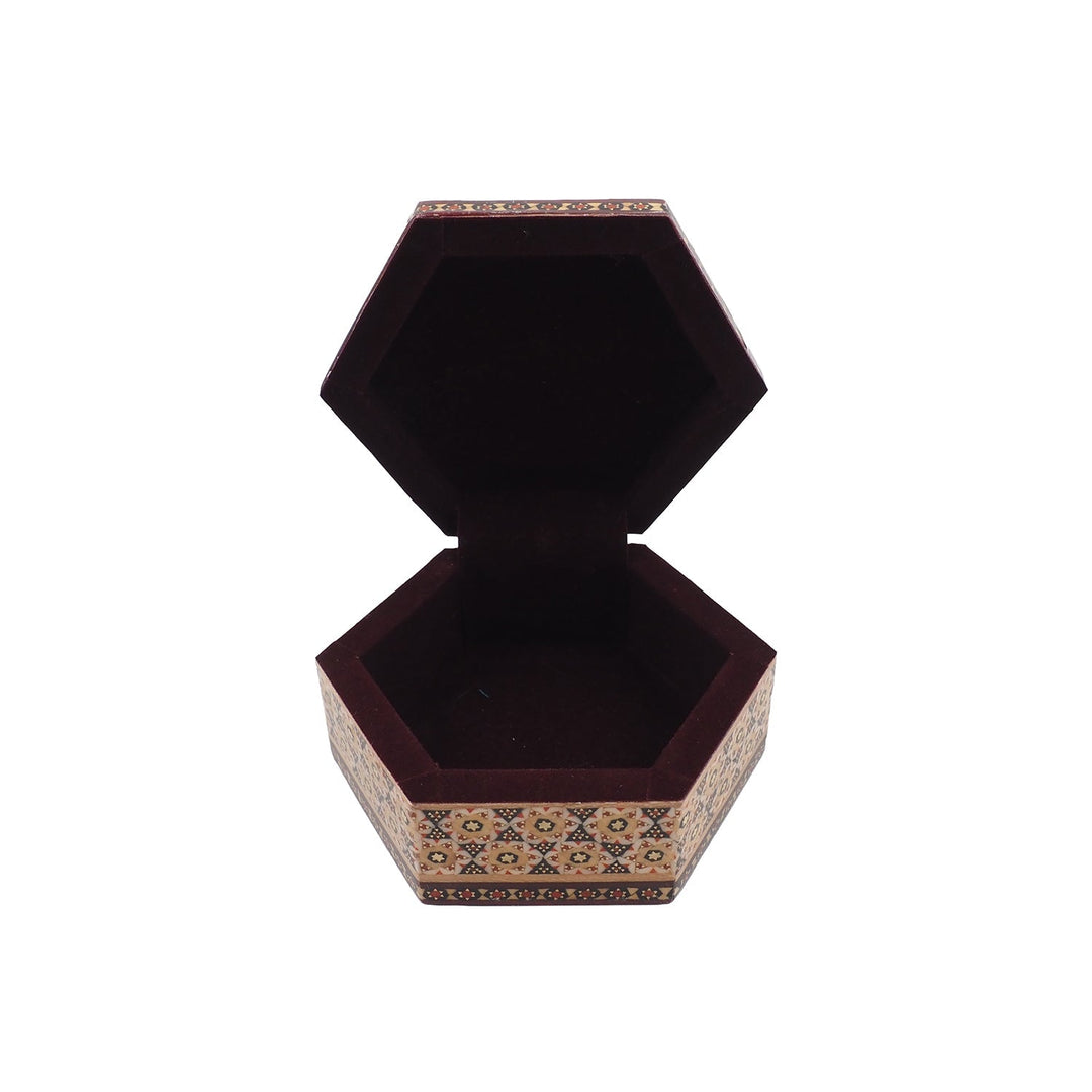 Handcrafted Hatem Inlaid Wooden Decorative Box - WAAH310