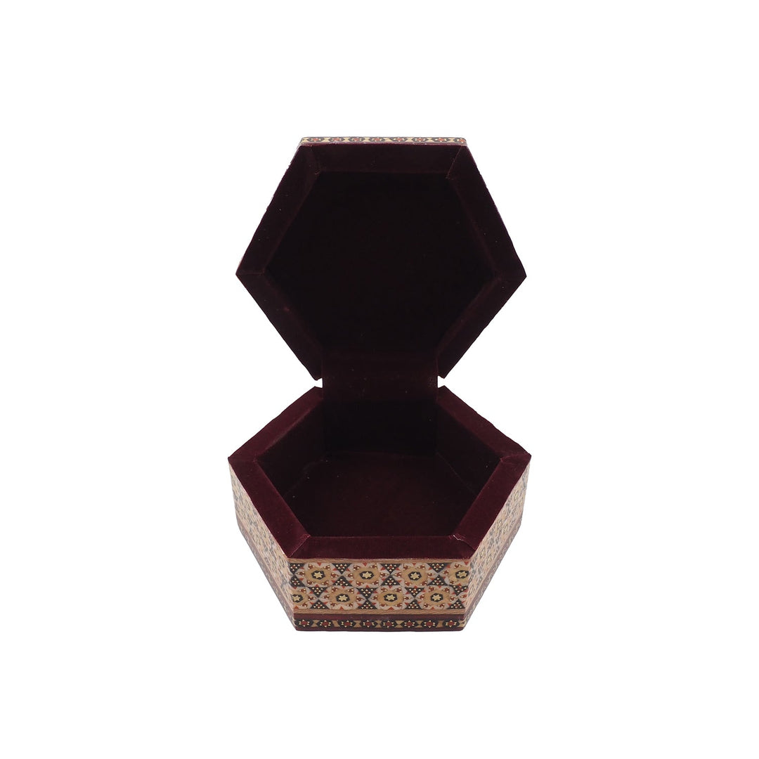 Handcrafted Hatem Inlaid Wooden Decorative Box - WAAH314
