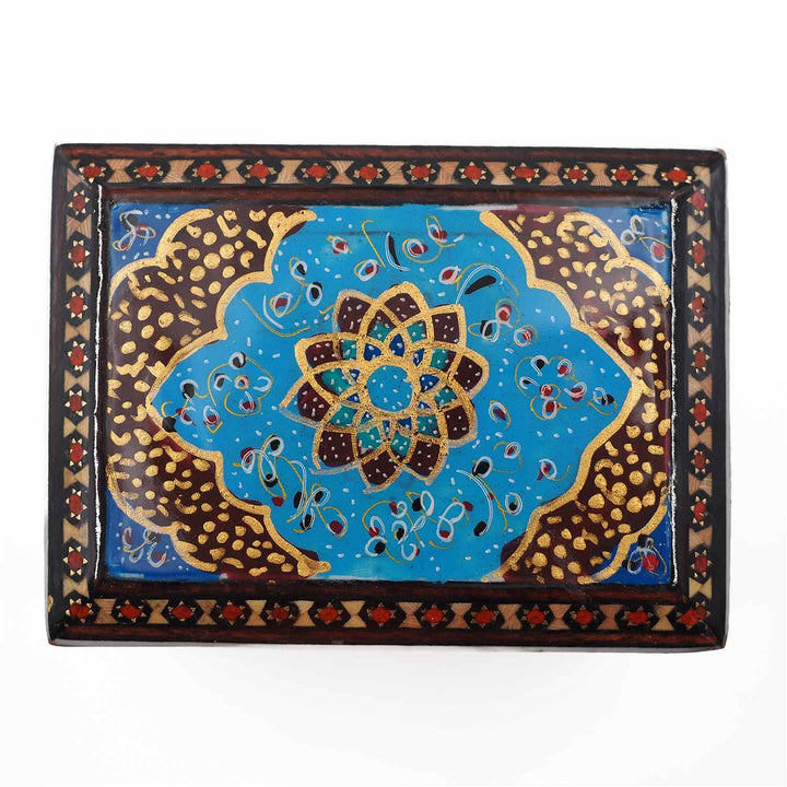 Handcrafted Hatem Inlaid Wooden Decorative Box - WAAH319