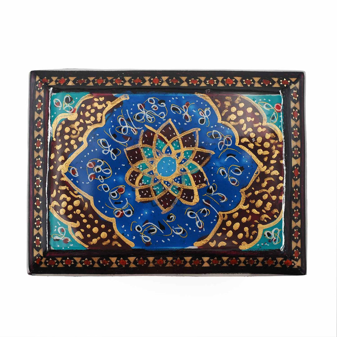 Handcrafted Hatem Inlaid Wooden Decorative Box - WAAH320