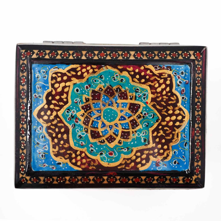 Handcrafted Hatem Inlaid Wooden Decorative Box - WAAH321