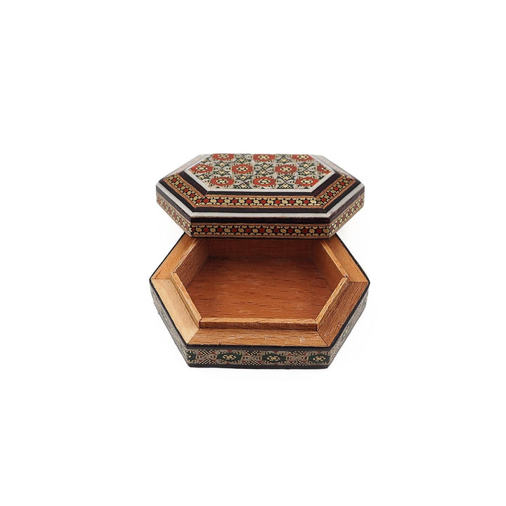 Handcrafted Hatem Inlaid Wooden Decorative Box - WAAH323