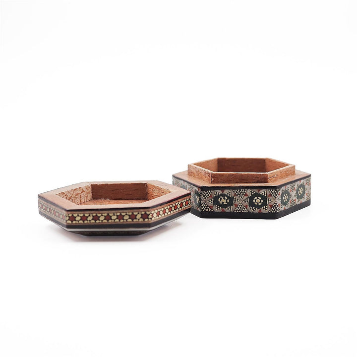 Handcrafted Hatem Inlaid Wooden Decorative Box - WAAH324