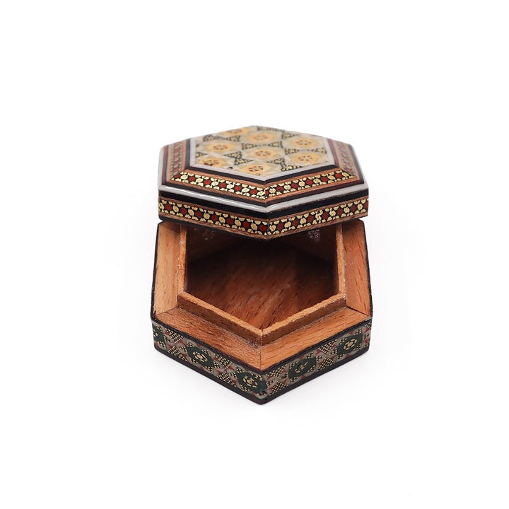 Handcrafted Hatem Inlaid Wooden Decorative Box - WAAH325