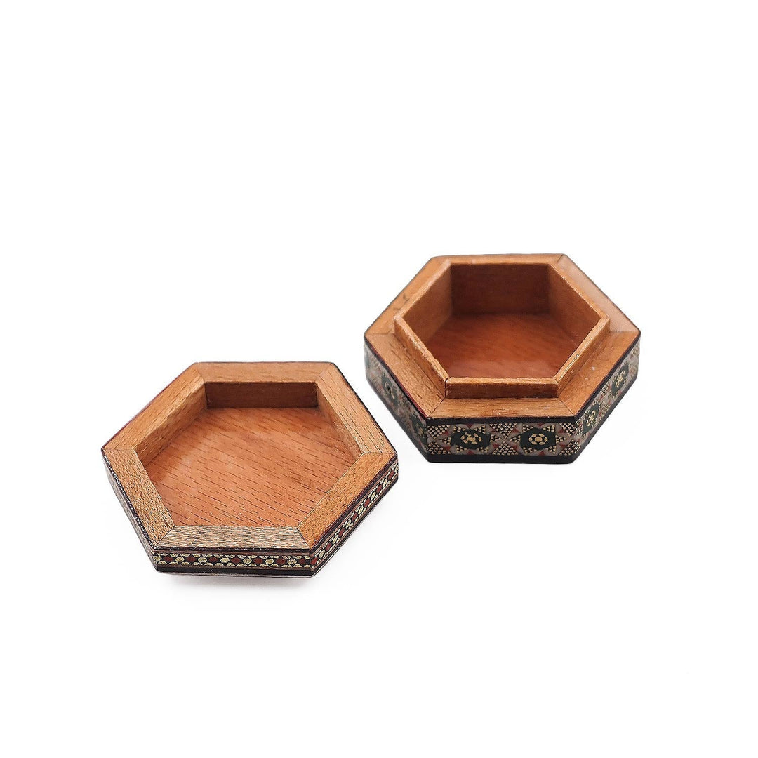 Handcrafted Hatem Inlaid Wooden Decorative Box - WAAH325