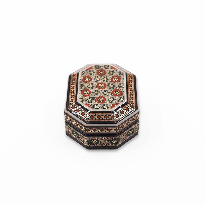 Handcrafted Hatem Inlaid Wooden Decorative Box - WAAH328