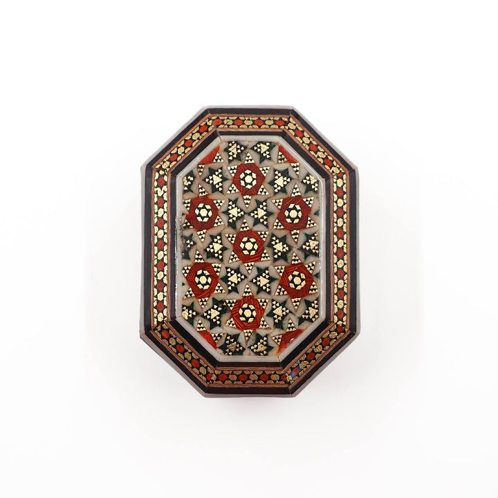 Handcrafted Hatem Inlaid Wooden Decorative Box - WAAH328
