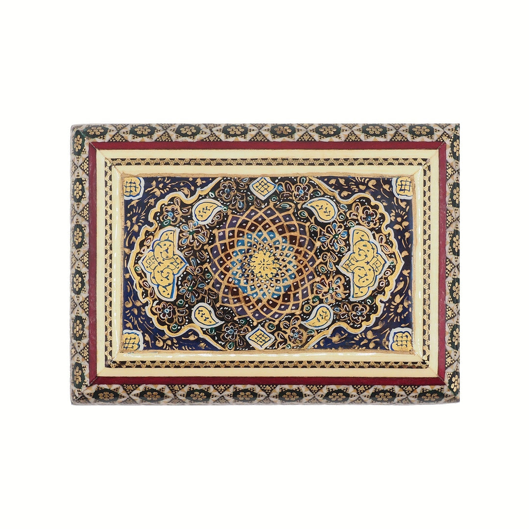 Handcrafted Hatem Inlaid Wooden Decorative Box - WAAH350