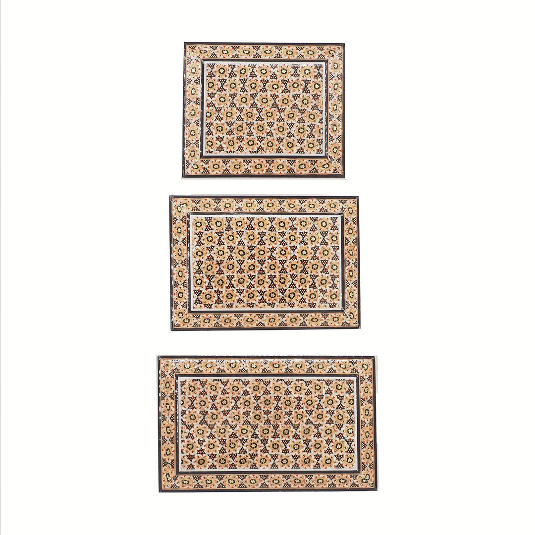 Handcrafted Hatem Inlaid Wooden Decorative Box - WAAH354